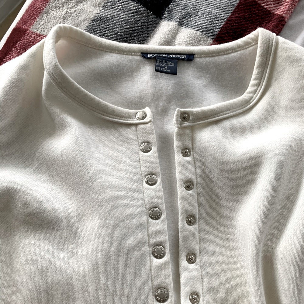 Off white Boston Proper cardigan